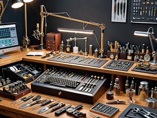 Watchmaker workspace