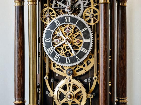 Clock gears and mechanism